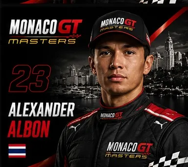 Alexander Albon au Monaco GT Masters