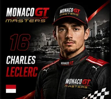 Charles Leclerc au Monaco GT Masters