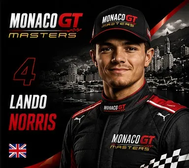 Lando Norris au Monaco GT Masters